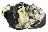 Black Tourmaline (Schorl) & Fluorite Association - Namibia #96570-1